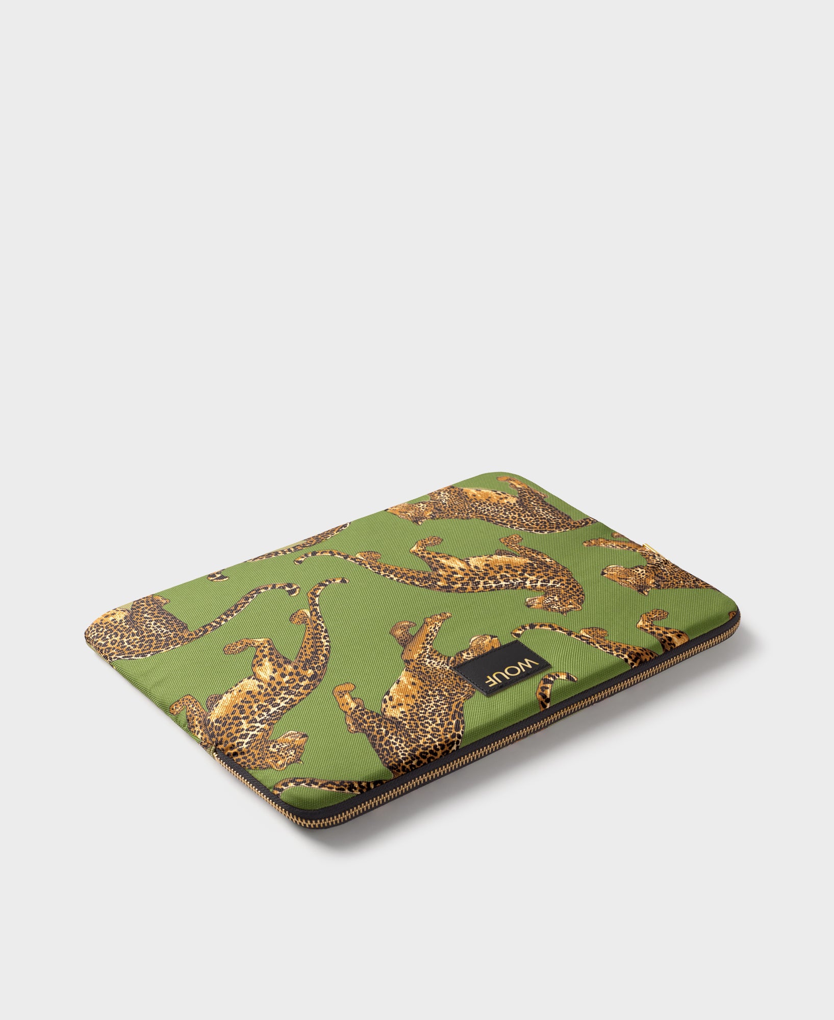 Olive Leopard Laptop Sleeve 13&14 - Image 4